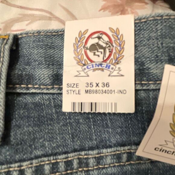 Cinch Silver Men’s Western/Cowboy/Work Pants - Picture 5 of 13